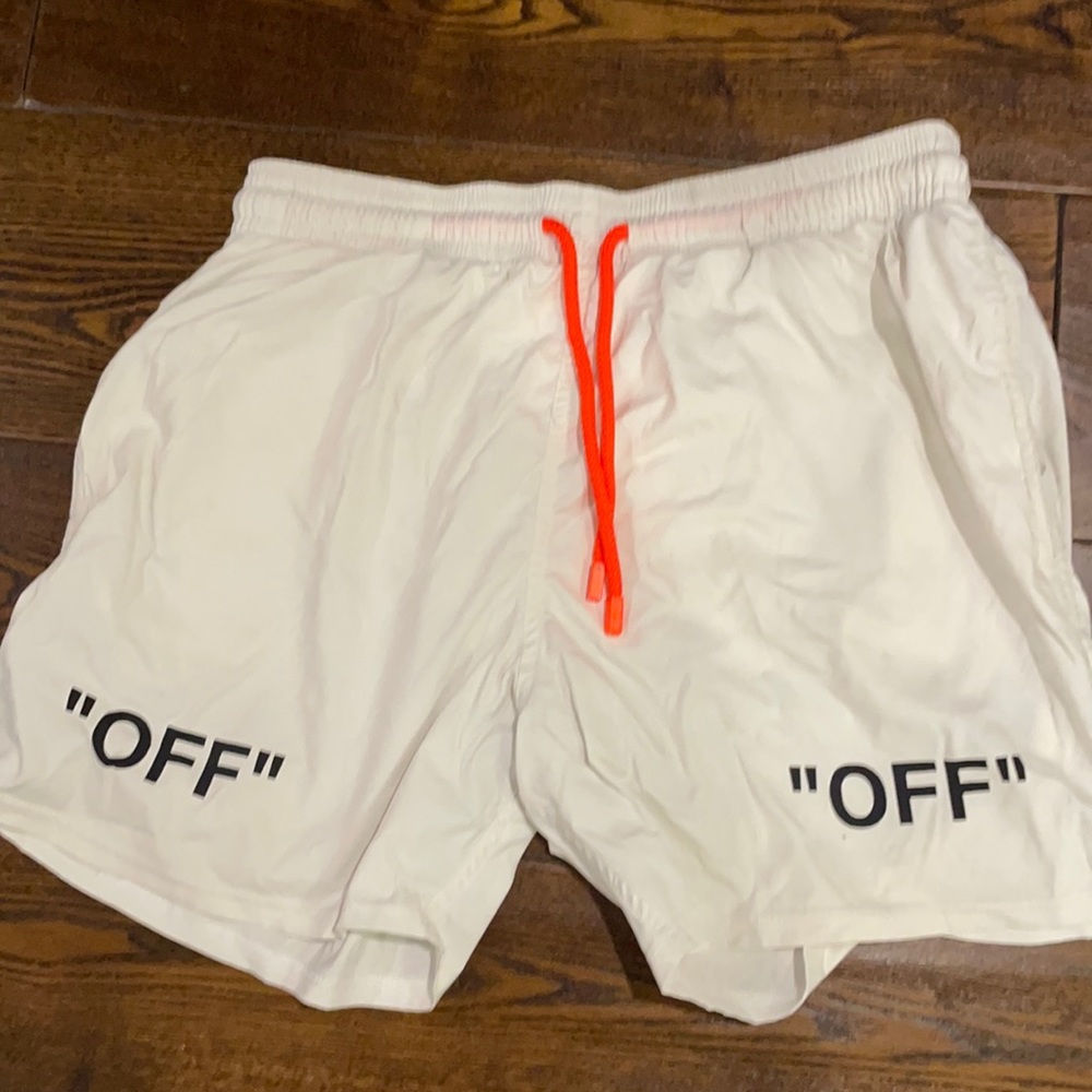 Limited edition off-white baiting suit.